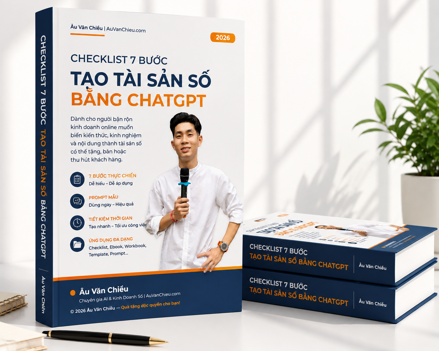 Checklist 7 bước tạo tài sản số bằng AI